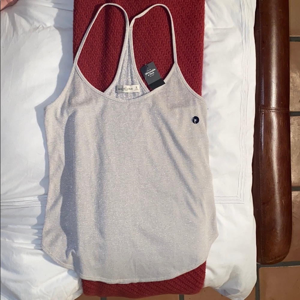 NWT shimmer tank top